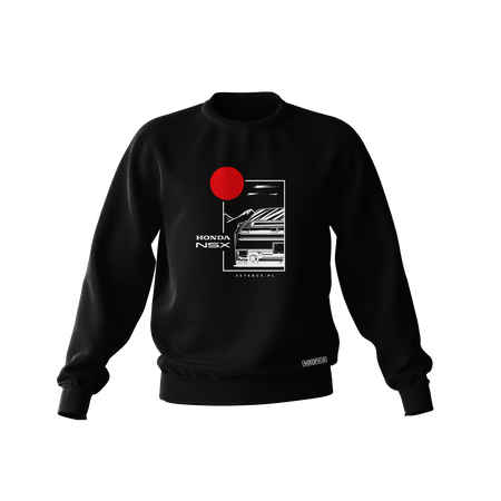 Schwarzes HONDA NSX Sweatshirt