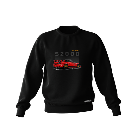 Schwarzes HONDA S2000 Sweatshirt