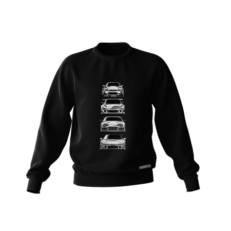 Schwarzes JAPAN FINEST Sweatshirt