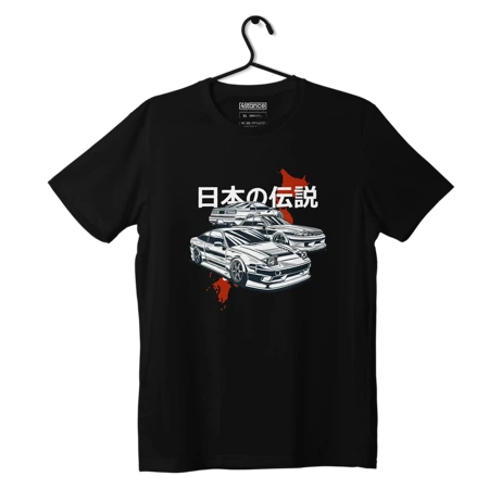 Schwarzes Japan LEGENDS-T-Shirt