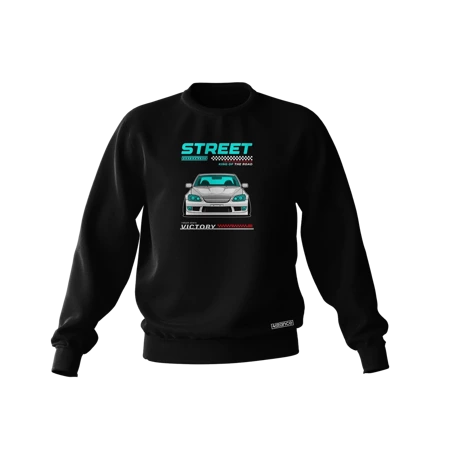 Schwarzes LEXUS IS200 IS300 STREET Sweatshirt