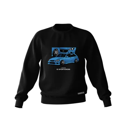 Schwarzes Lexus IS Sportcross Sweatshirt