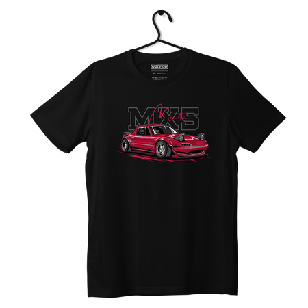 Schwarzes MAZDA MIATA MX5 T-shirt