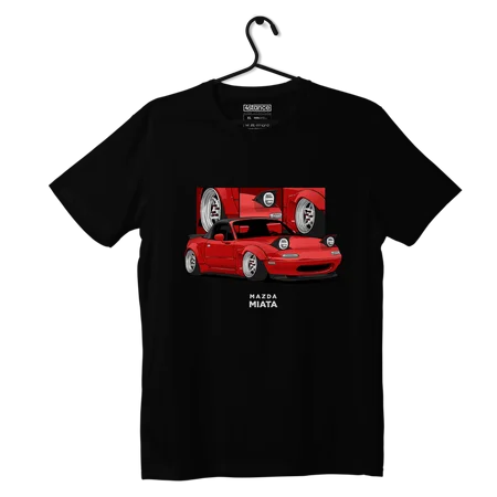 Schwarzes MAZDA MIATA-T-Shirt