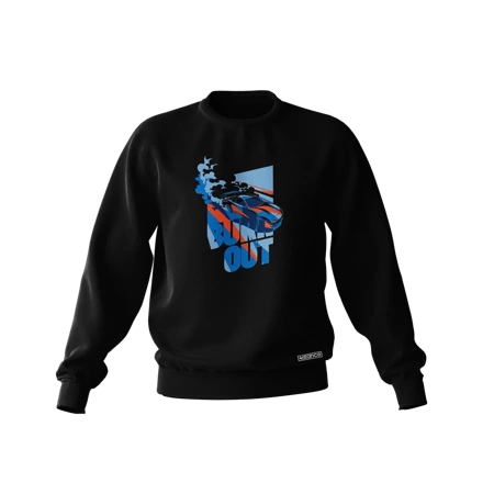 Schwarzes MAZDA RX-7 BURNOUT Sweatshirt