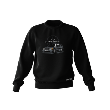 Schwarzes MERCEDES 190E Sweatshirt