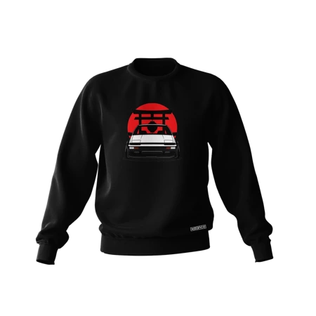 Schwarzes Mazda Miata-Sweatshirt