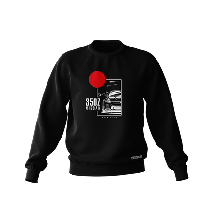 Schwarzes NISSAN 350Z Sweatshirt