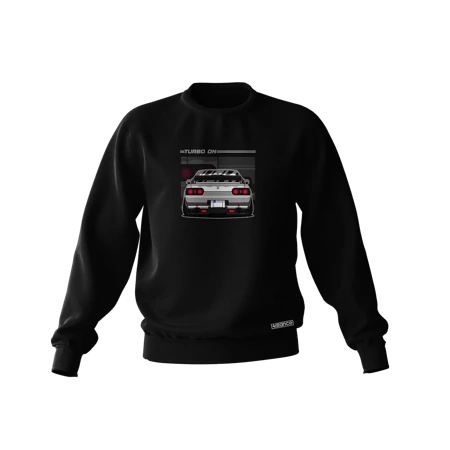 Schwarzes NISSAN R34 TURBO Sweatshirt