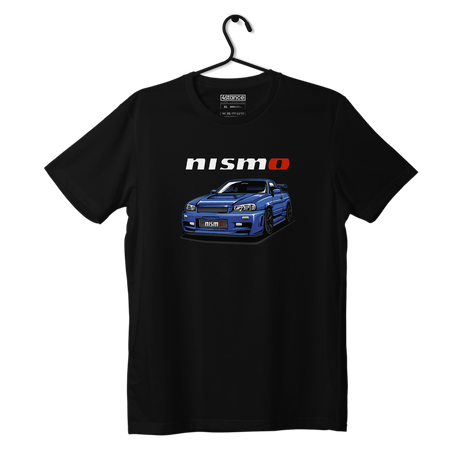 Schwarzes NISSAN Skyline R34 Nismo-T-Shirt