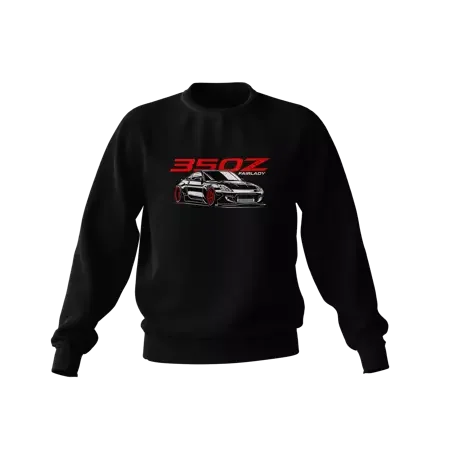 Schwarzes Nissan 350Z Fairlady Sweatshirt