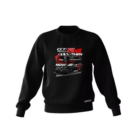 Schwarzes Nissan Skyline GT-R ADVAN Sweatshirt