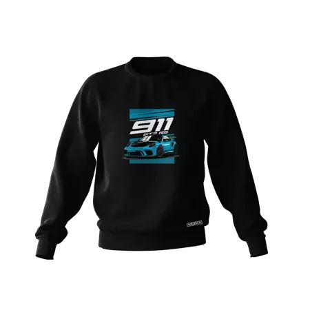 Schwarzes Porsche 911 GT3 RS Sweatshirt