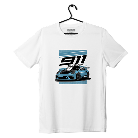 Schwarzes Porsche 911 GT3 RS-T-Shirt