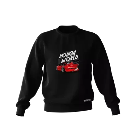 Schwarzes Porsche 911 RWB Sweatshirt