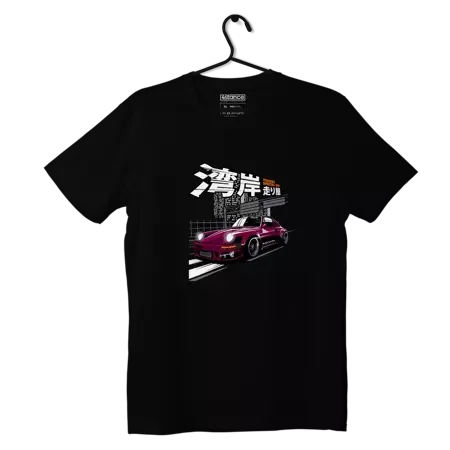 Schwarzes Porsche 930-T-Shirt