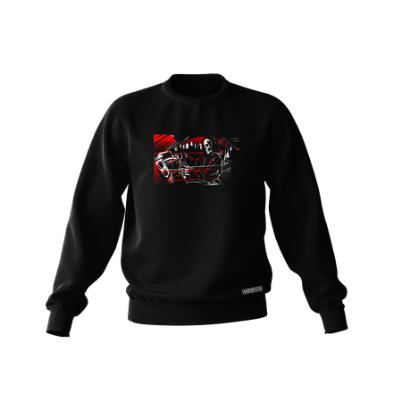 Schwarzes RACER REAPER Sweatshirt