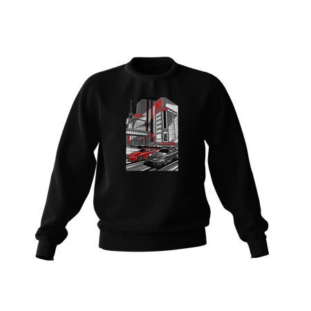 Schwarzes RIVALS Sweatshirt