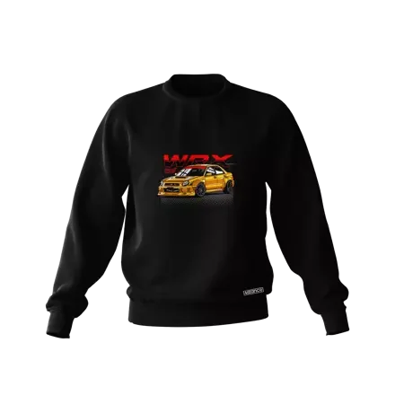 Schwarzes Subaru Impreza WRX Bugeye Sweatshirt