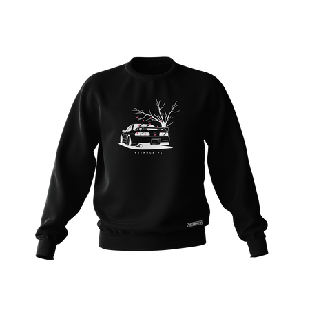 Schwarzes Sweatshirt NISSAN SILVIA S13 JAPAN