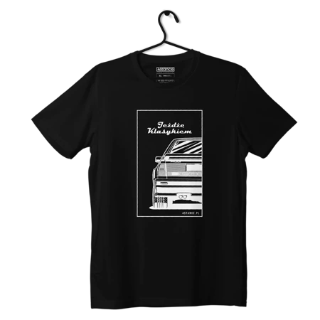 Schwarzes T-Shirt Audi 100 C4 Ich fahre einen Klassiker