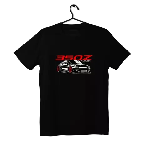 Schwarzes T-Shirt Nissan 350Z Fairlady