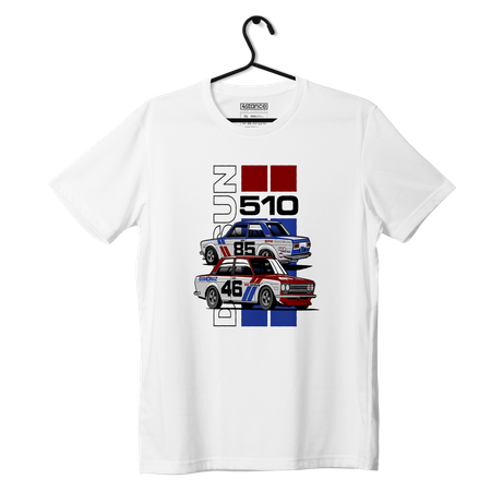 Schwarzes T-shirt DATSUN 510 BRE