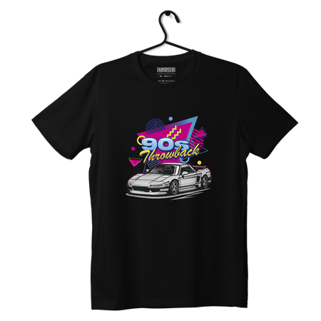 Schwarzes T-shirt HONDA NSX 90s