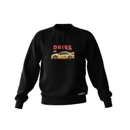 Schwarzes TOYOTA CELICA VII Drive for life Sweatshirt