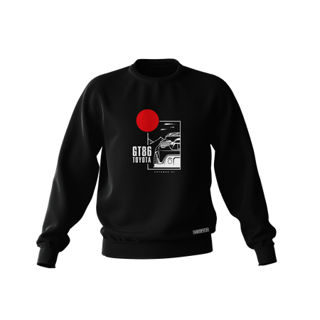 Schwarzes TOYOTA GT86 Sweatshirt