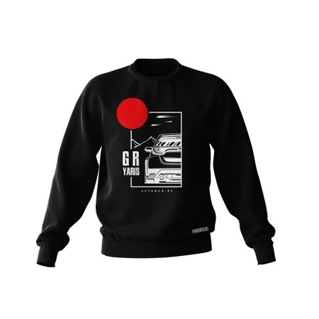 Schwarzes TOYOTA YARIS GR JDM Sweatshirt