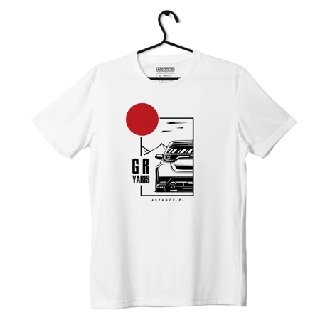 Schwarzes TOYOTA YARIS GR JDM-T-Shirt