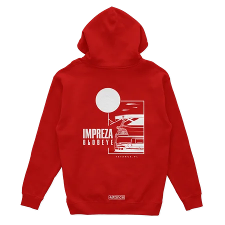 Subaru Impreza Bobeye roter Hoodie