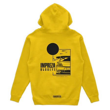 Subaru Impreza Hoodie Blobeye gelb