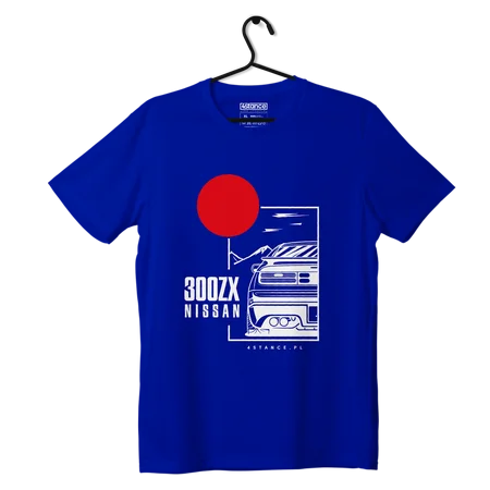 T-Shirt Nissan 300ZX blau