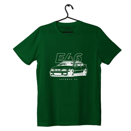 T-shirt vorne BMW E46 grün