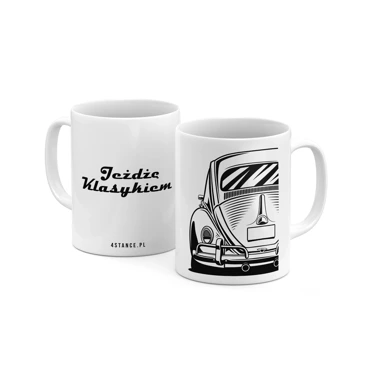 Tasse für VW Beetle Käfer Fan Ich fahre einen Klassiker