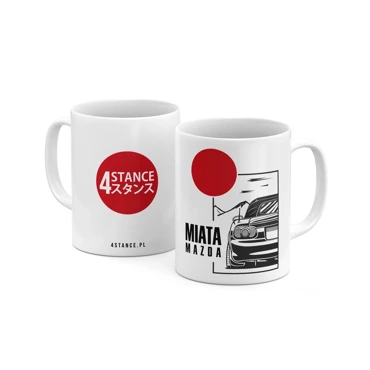 Tasse für einen Mazda Miata-Fan mit JDM-Dach