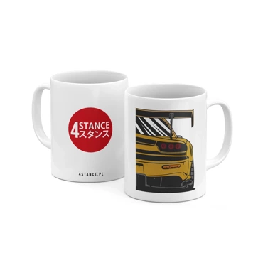 Tasse für einen Mazda RX-7 Yellow JDM Fan