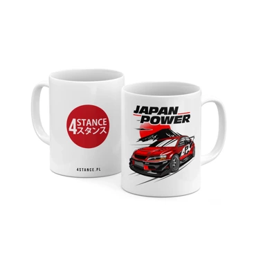 Tasse für einen Mitsubishi Lancer EVO IX JDM Japan Power Fan