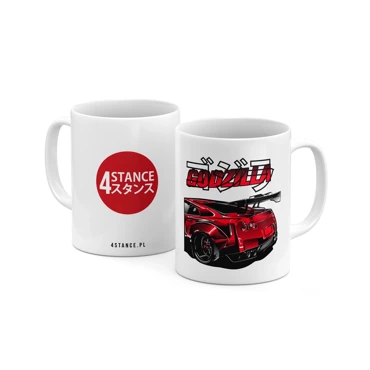 Tasse für einen Nissan Skyline GT-R R35 GOJIRA JDM Fan