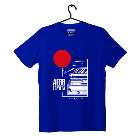 Toyota T-Shirt AE86 blau