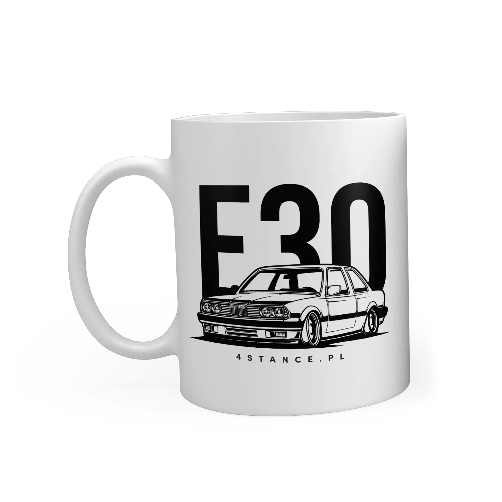 Tasse für den BMW E30 Coupe deutschen 4stance Fan