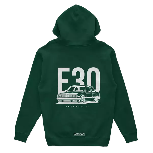 BMW E30 Classic Flaschengrüner Hoodie