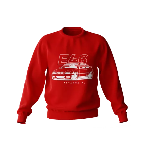 BMW E46 Rotes Sweatshirt