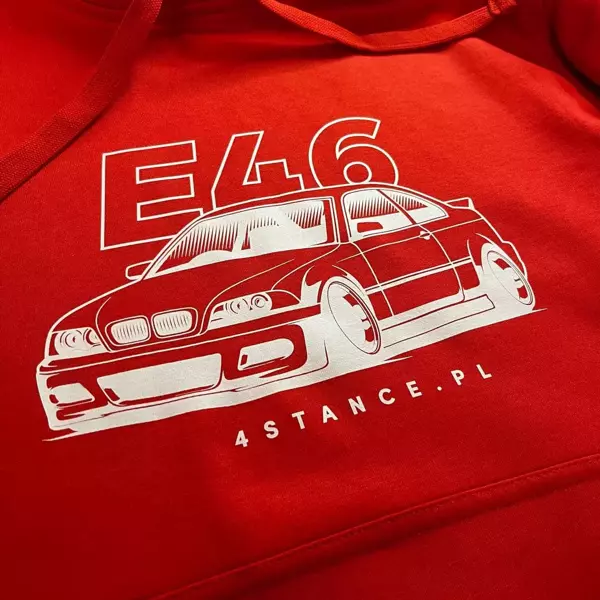 BMW E46 Rotes Sweatshirt