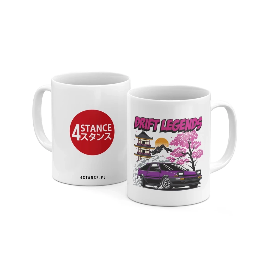 Becher für den Fan von Toyota AE86 DRIFT LEGENDS JDM