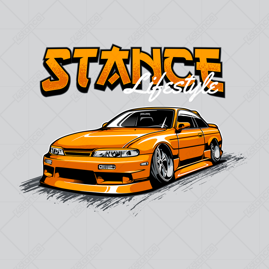 Becher für einen Nissan S14 Stance JDM Fan