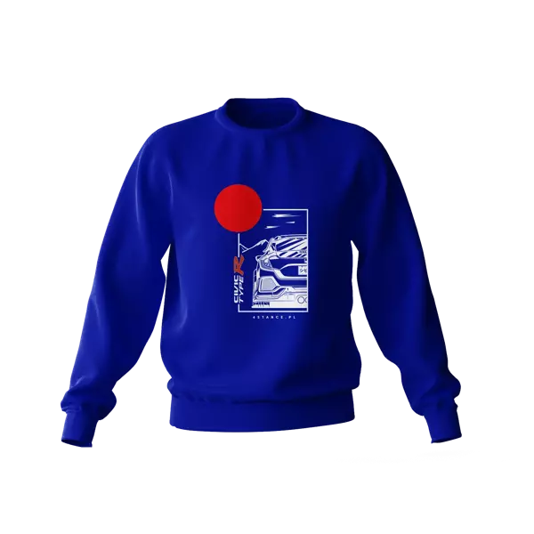 Honda Civic Type R Sweatshirt blau