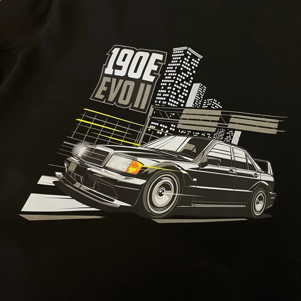 Kapuzensweatshirt Mercedes W201 E190 AMG EVOII 